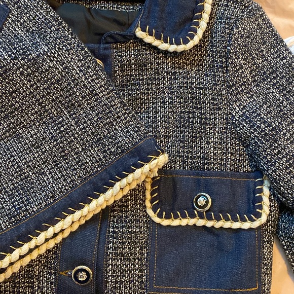 Tweed Boucle Suit Jacket and Skirt - Picture 4 of 5